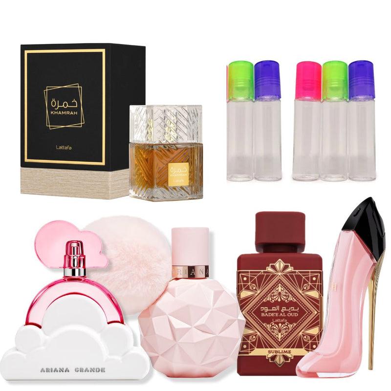 KIT SPECIALOFERTA 5 PERFUMES+5PROBADORES